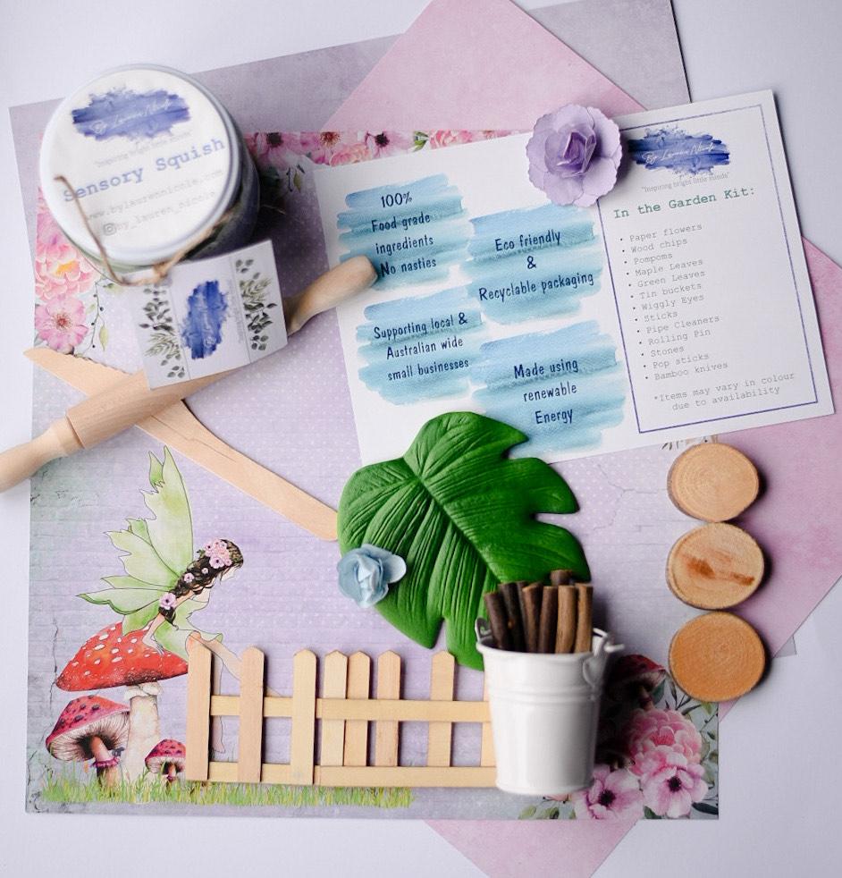 Sensory Squish Kit In The Garden