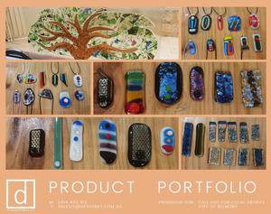 d squared glass art