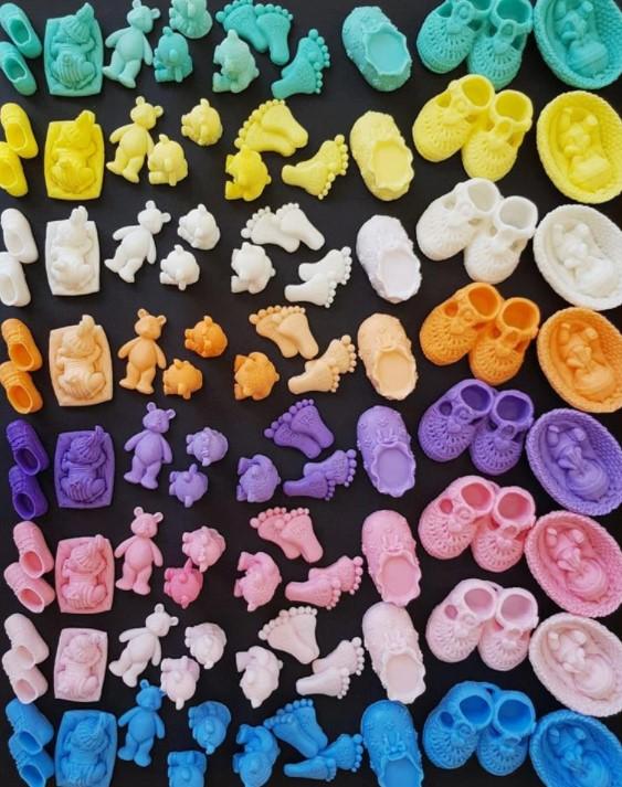 Baby shower soaps