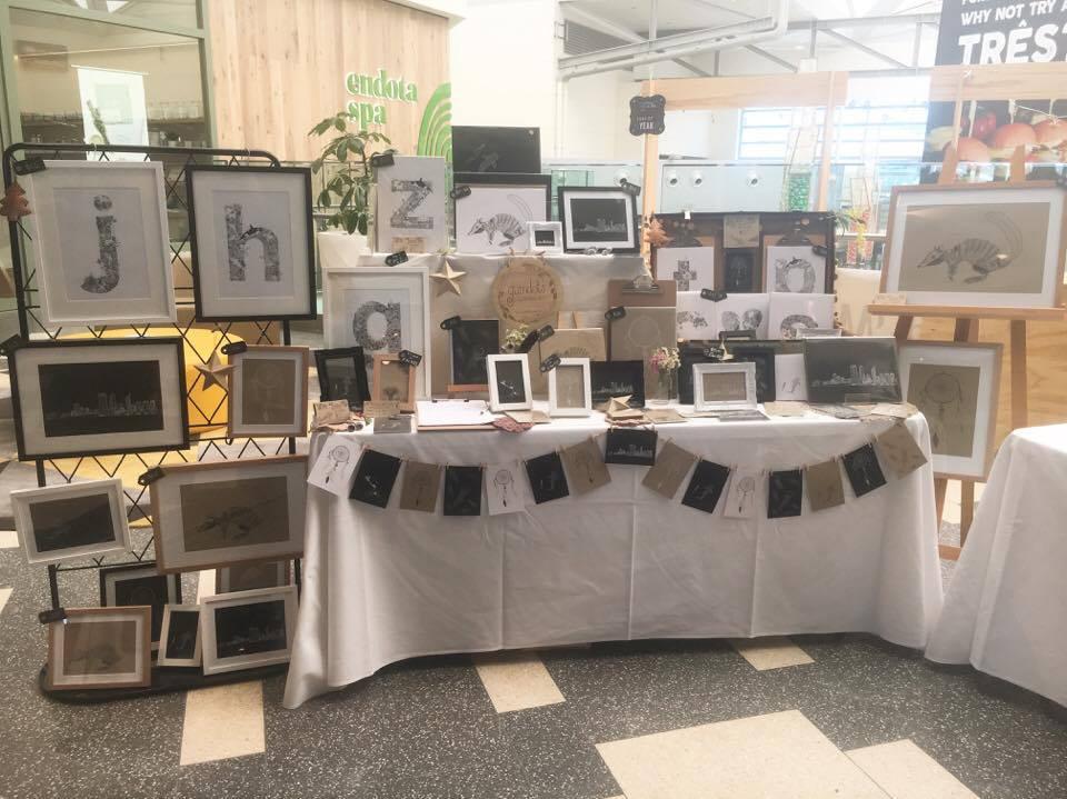stall set up 2 - gumdots