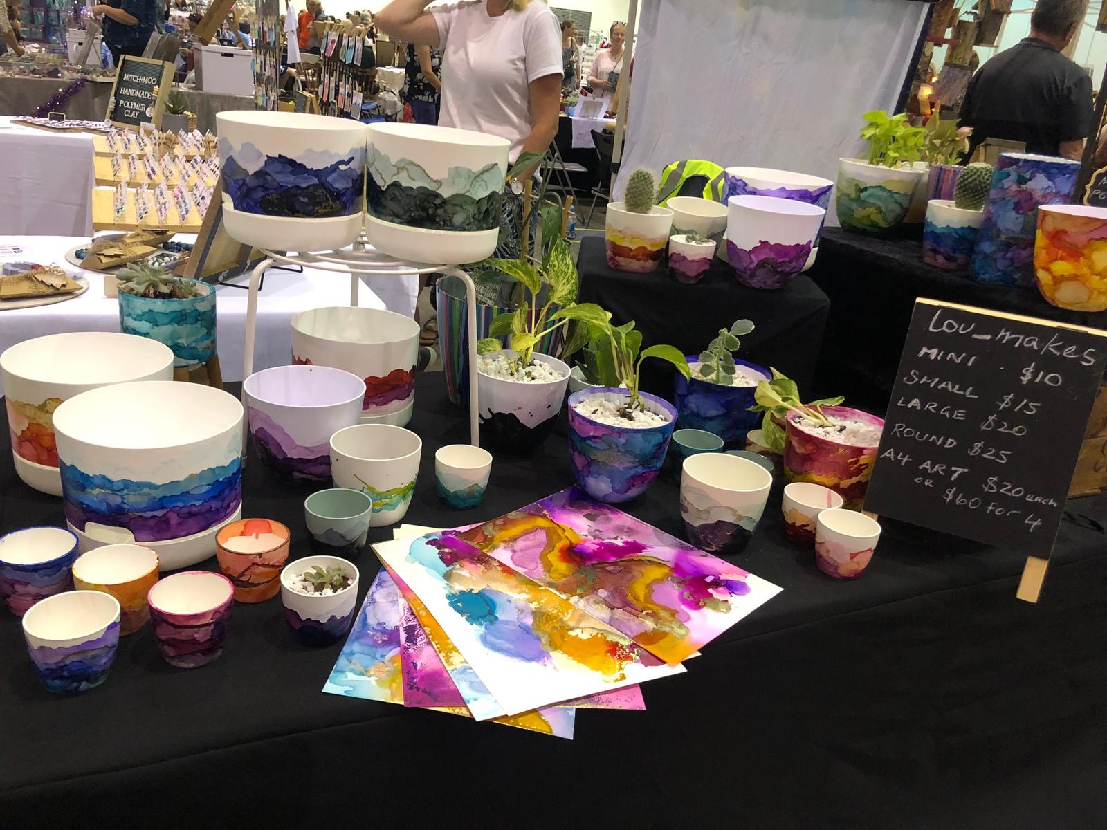 lou_makes christmas market 2019