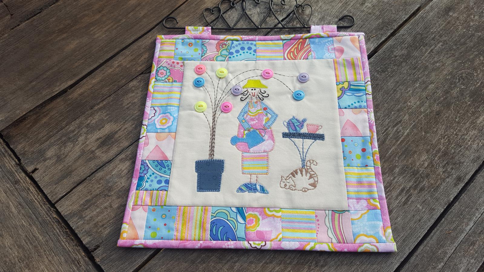 In the Garden Wall Hanging