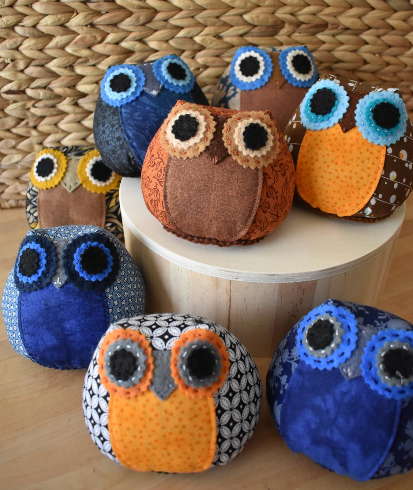 Handmade Rose Infused Desk Owls