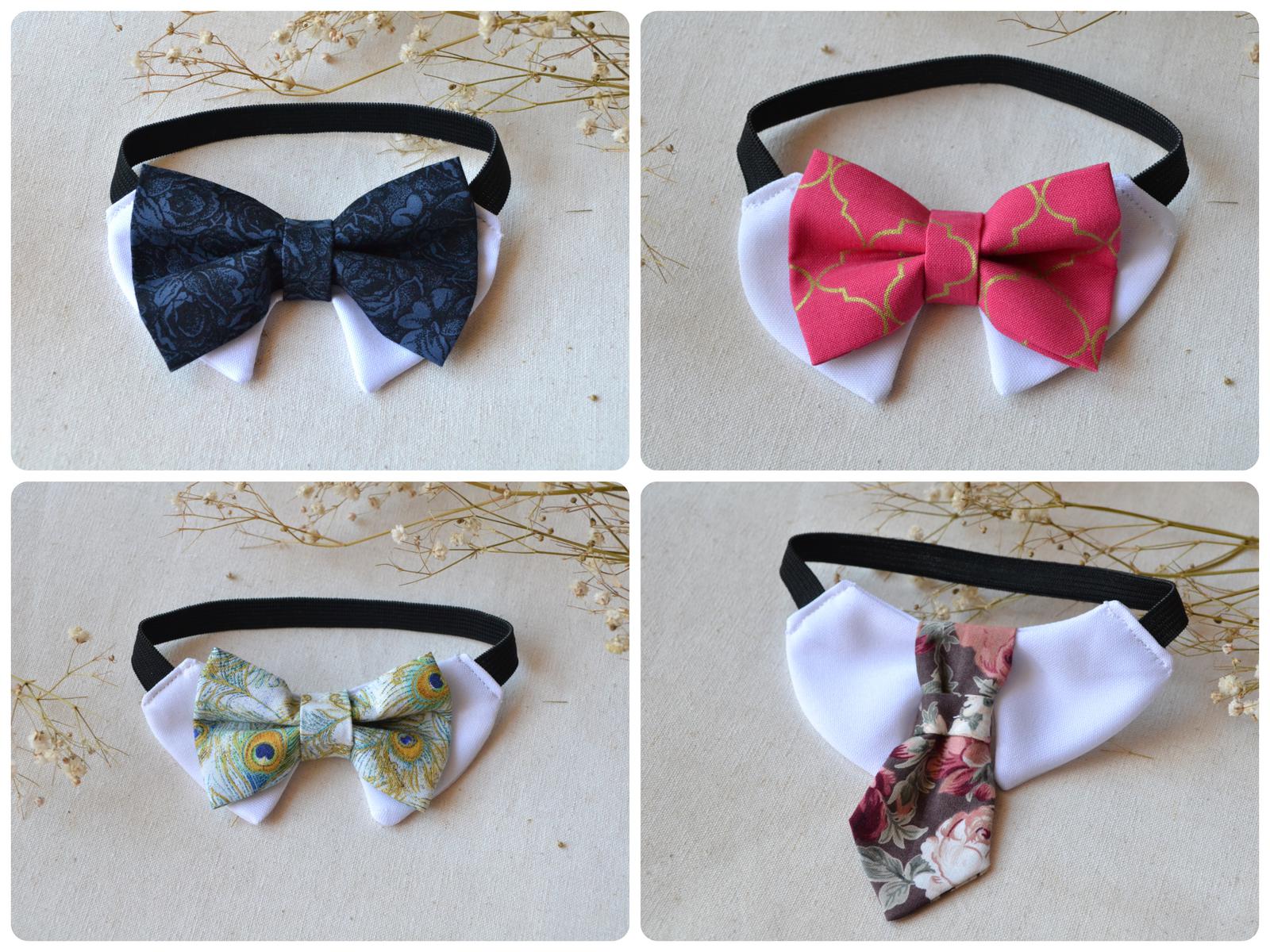 Hand sawing collar (bow tie & necktie)