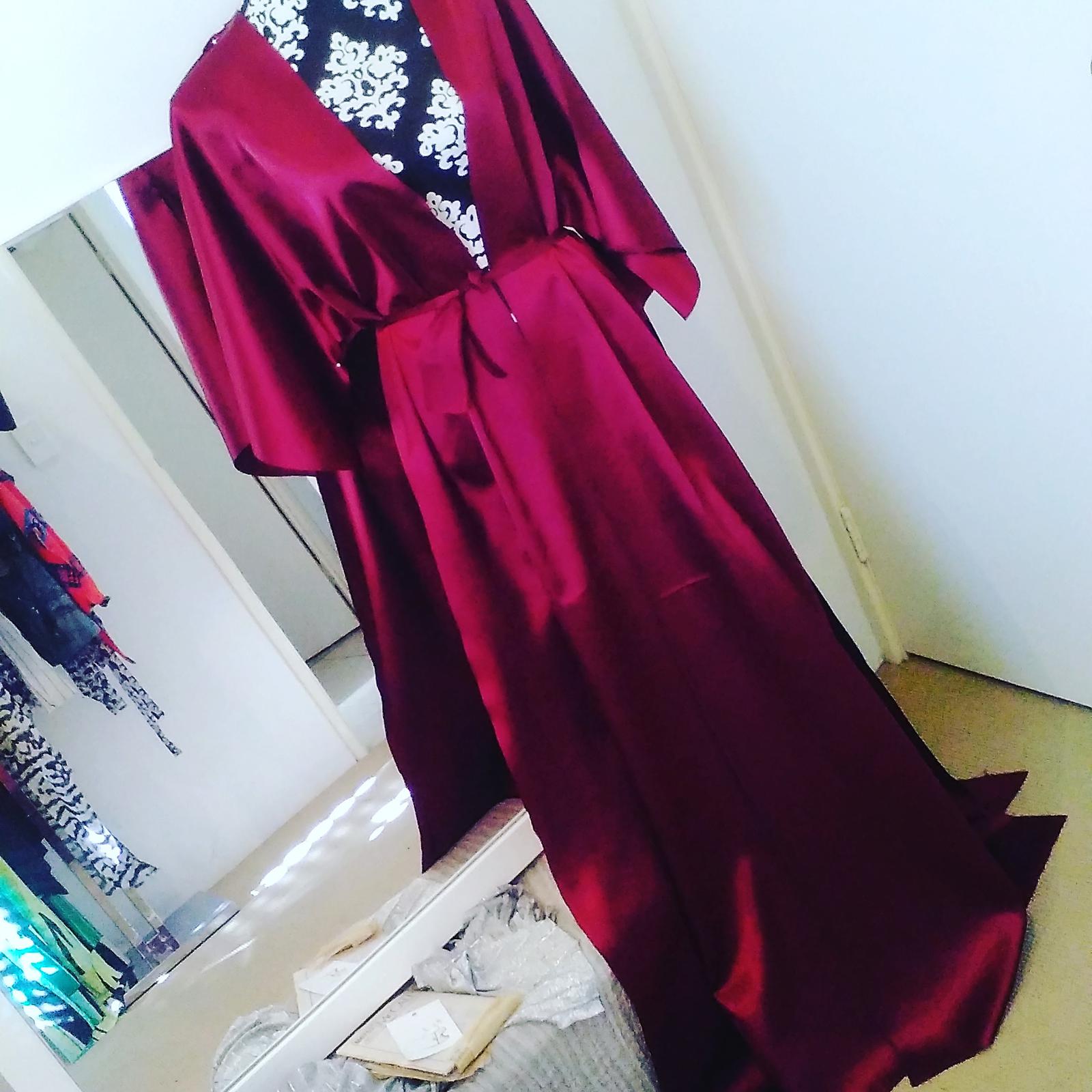 gown in the creation progress