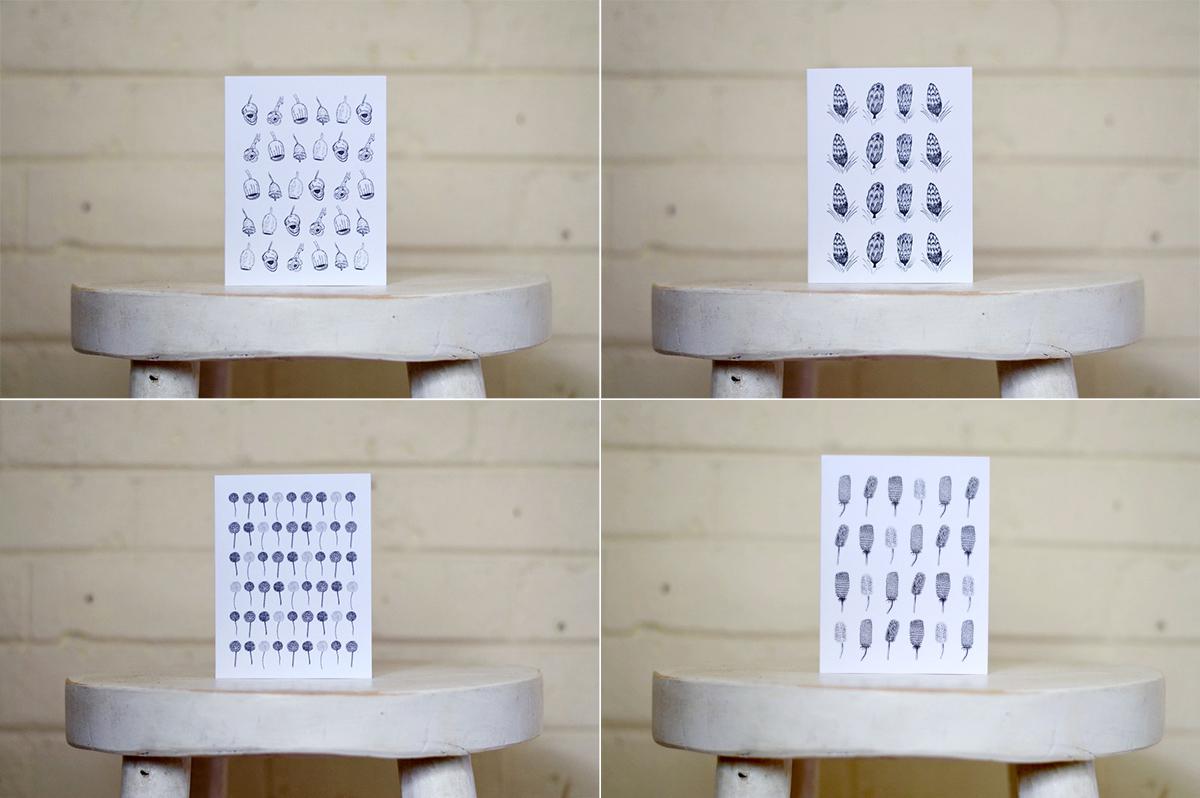sca.har. greeting cards