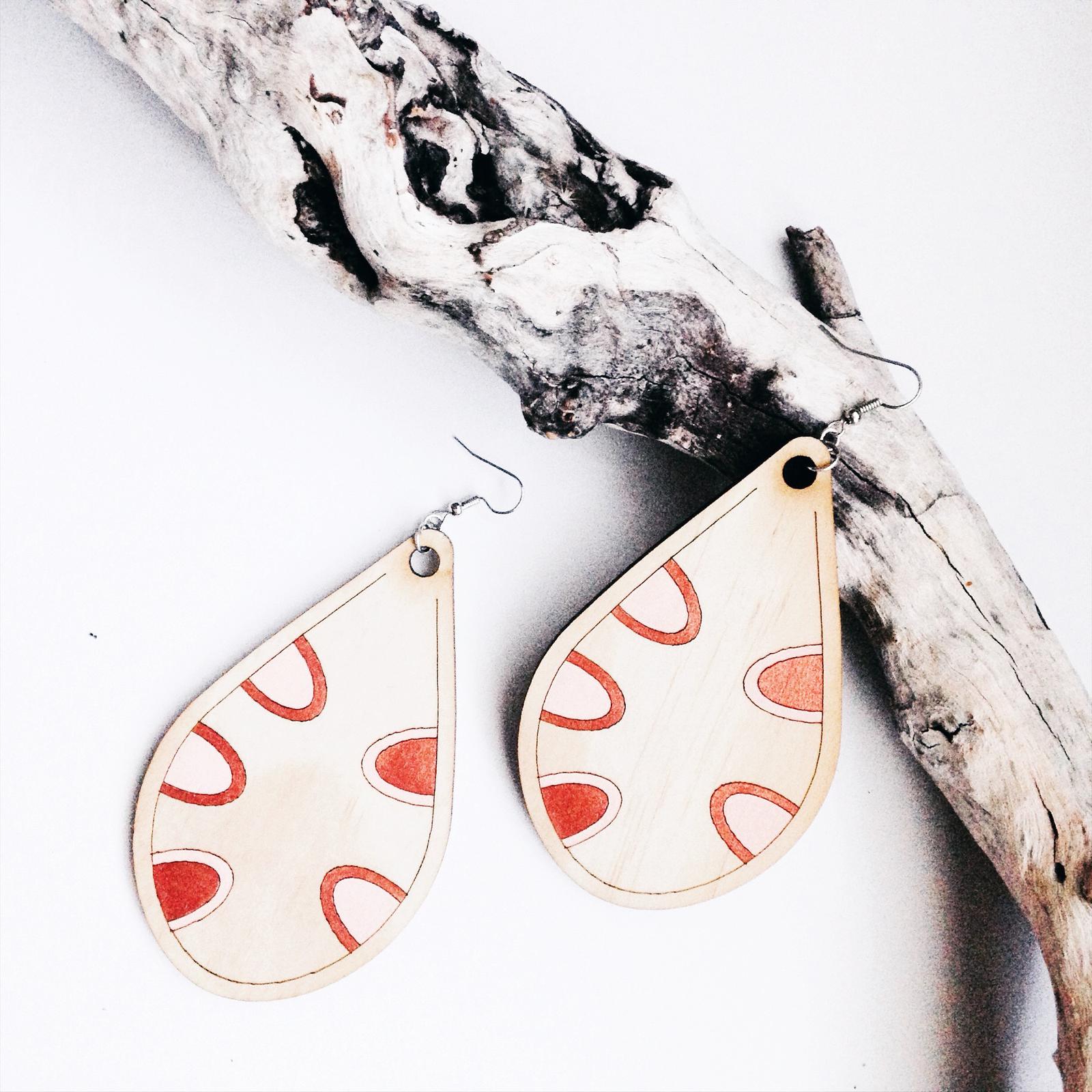 Statement Earrings - Banksia Seed