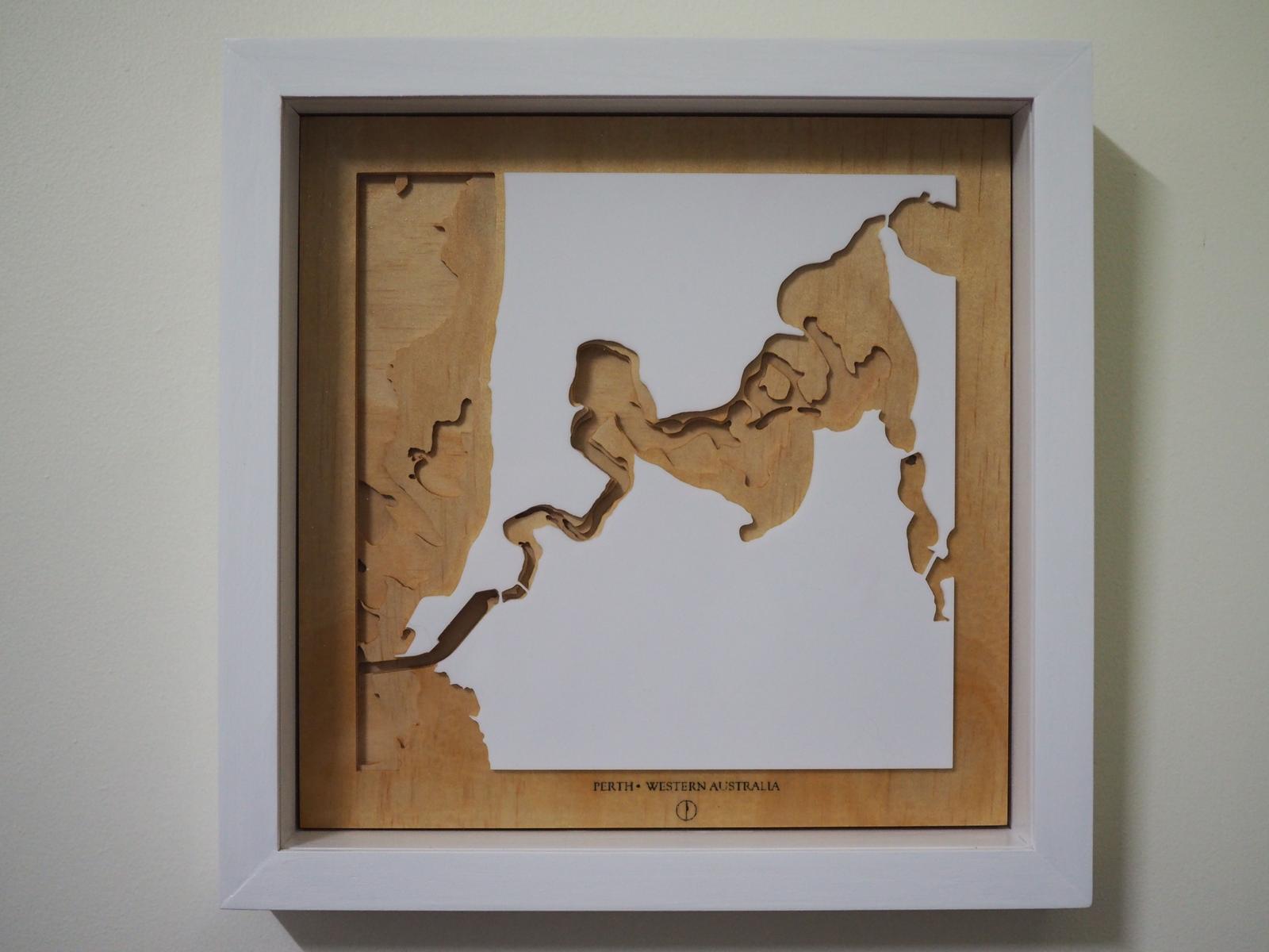 Bathymetric map of the Perth Swan River, Western Australia_scoutseas