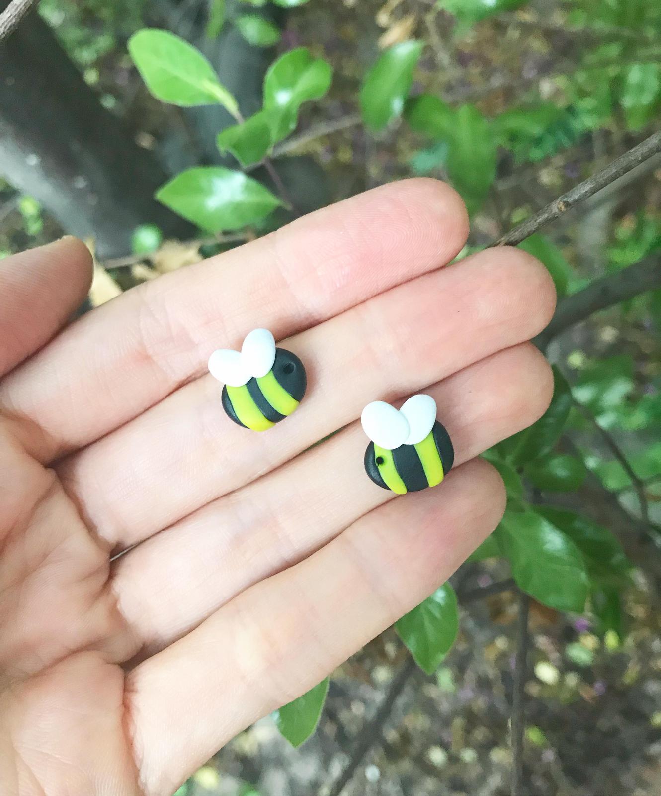 Stud Earrings - Bees