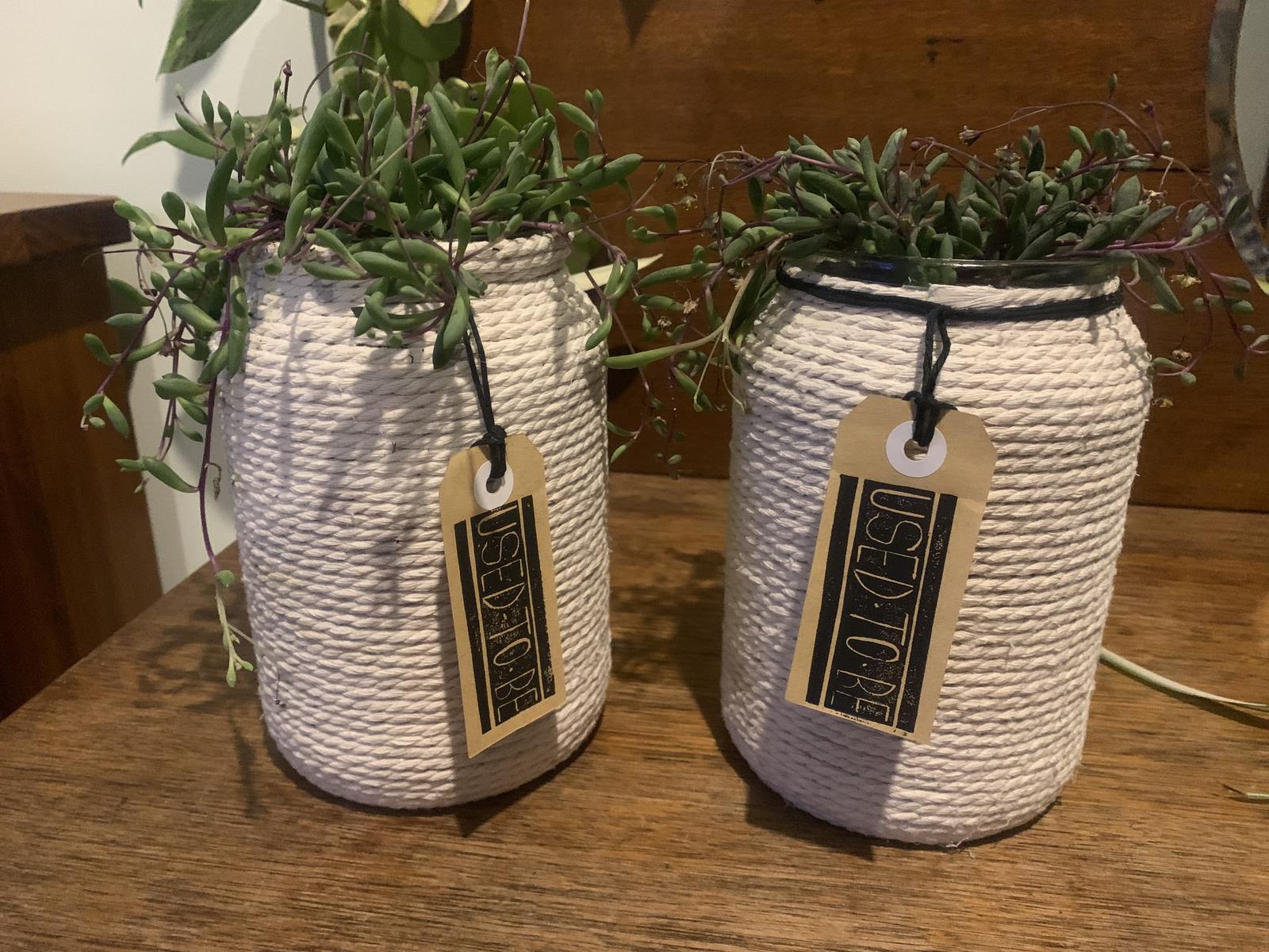 used to be coffee jars